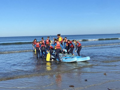 1G Quiberon raft de mer