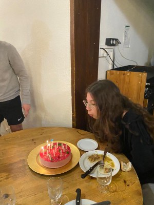 Les Orres anniversaire Zélie